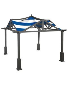 Replacement Canopy for Garden Treas Pergola - 350 - Cabana Blue