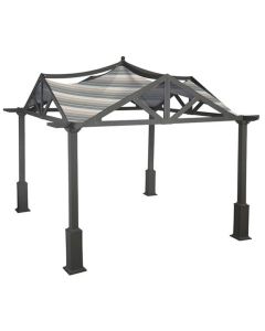 Replacement Canopy for Garden Treas Pergola - 350 - Stripe Stone