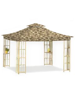 Replacement Canopy for GT S-J-109 Gazebo - 350 - Camo Sand