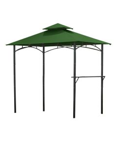 Bamboo Look BBQ Replacement Canopy - RipLock 350 - Green