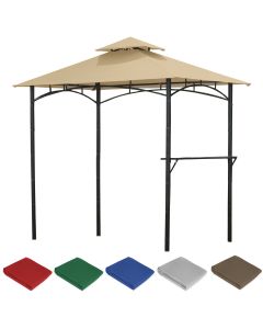 Bamboo Look BBQ Replacement Canopy - RipLock 350