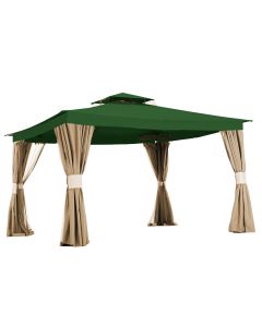 Living Home 10 x 12 Replacement Canopy - RipLock 350 - Green