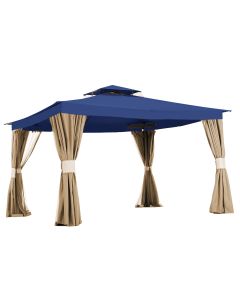 Living Home 10 x 12 Replacement Canopy - RipLock 350 - True Navy