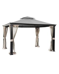 Tivering Two-Tiered Replacement Canopy - Riplock 350 Slate Gray
