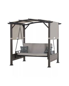 Replacement Canopy for A215003700 Berkley Jensen Daybed Pergola Swing - Riplock 350