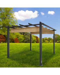 Replacement Canopy for ALEKO Grape Trellis Pergola - Riplock 350 - Beige
