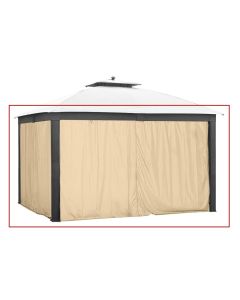 Privacy Curtain Set for AR Wicker Gazebo - 350