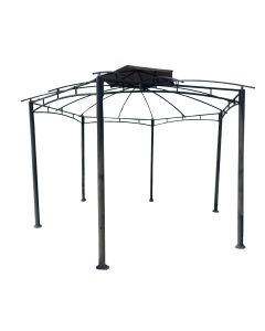 Replacement Canopy for 908303 Atwoods Cypress Hexagon Gazebo - Riplock 350