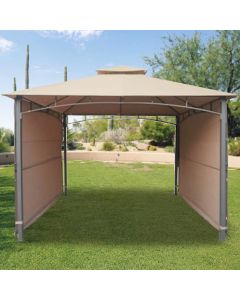 Replacement Canopy for Double Awning Gazebo - Riplock 350