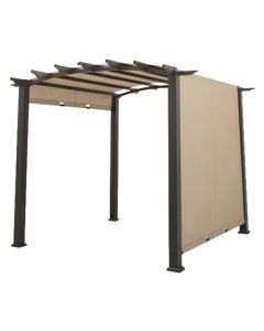 Replacement Canopy for Arched Pergola with SLIDING CANOPY - RipLock 350