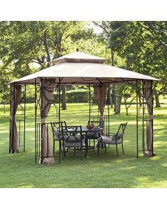 replacement canopy and netting for colonial estate gazebo