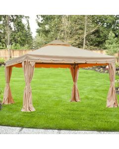 Replacement Canopy for B088NCCWXF, HWG-027C Erommy 12ft Square Gazebo - Riplock 350