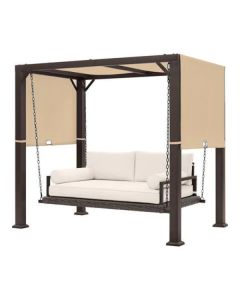 Replacement Canopy for GCS00394A-F Wicker Pergola Daybed Swing - Riplock 350