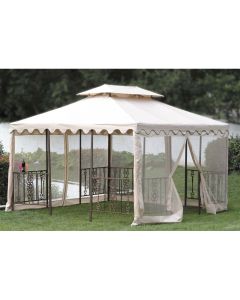 DC America 12 x 12 Scalloped Replacement Canopy - 350