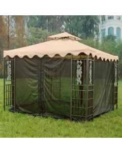 Replacement Canopy and Netting Set for Hibiscus Gazebo