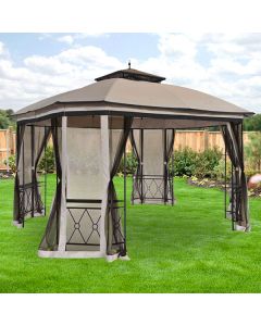 Replacement Canopy for Bay Finial Gazebo - RIPLOCK 350