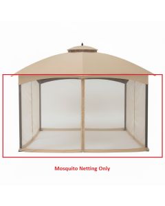 Replacement Netting Set for Allen Roth 10' x 12'  Dome Gazebo