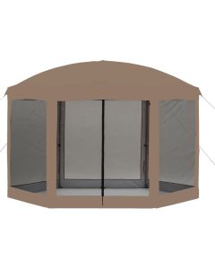 Replacement Canopy with Net for Coleman 10 x 12 Hex - RipLock 350 - Nutmeg