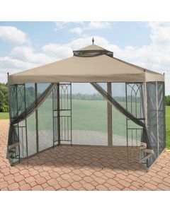 Replacement Canopy for Parkesburg Gazebo 2015 - RipLock 350