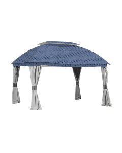 Replacement Canopy for Domed Gazebo - 350 - Midnight Trellis