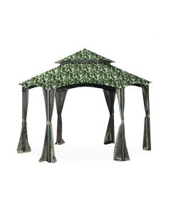 Replacement Canopy for Southbay Hexagon Gazebo - 350 - Palm