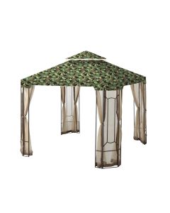 Replacement Canopy for Cottleville Gazebo - 350 - Camo Green