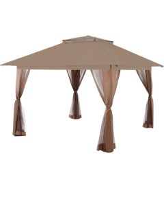 Replacement Canopy for Crown Shades 13' X 13' Pop Up Gazebo - RipLock 350 - Nutmeg