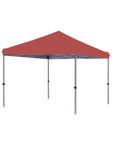 Replacement Canopy for MasterCanopy AbcCanopy Cooshade 10' X 10' Pop Up Canopy Tent - RipLock 350 - Cinnabar