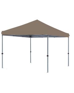 Replacement Canopy for MasterCanopy AbcCanopy Cooshade 10' X 10' Pop Up Canopy Tent - RipLock 350 - Nutmeg