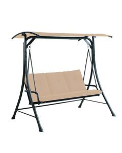 Replacement Canopy for Curved Roof Swing - Beige - Riplock 350