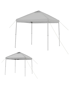 Replacement Canopy for Core 8' X 8' Instant Straight Leg Pop Up - RipLock 350 - Slate Gray