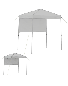 Replacement Canopy and Sidewall for Core 6' X 4' Straight Leg Pop Up - RipLock 350 - Slate Gray