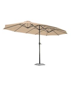 Replacement Canopy for Aecojoy 15' x 9' Triple Umbrella - RipLock 350