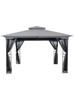 Replacement Canopy for Happatio Egeiroslife 10' x 12' Gazebo - RipLock 350 - Slate Gray