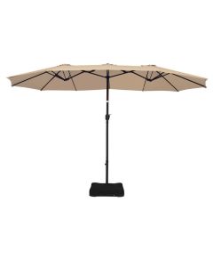 Replacement Canopy for Tangkula 15' Double Sided Patio Umbrella - RipLock 350