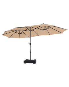Replacement Canopy for Sophia & William 15' Triple Patio Umbrella - RipLock 350
