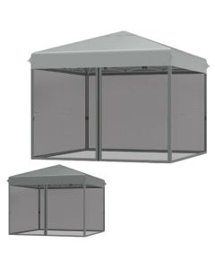 Replacement Canopy for VivoHome 8' X 8' Pop Up - RipLock 350 - Slate Gray