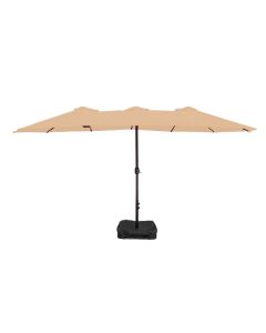 Replacement Canopy for ShopRite Double 15' Umbrella - RipLock 350