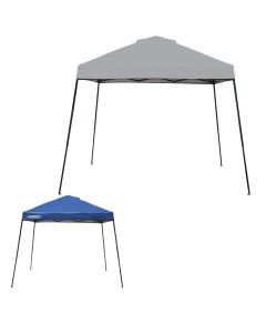 Replacement Canopy for Guidesman Base 10' x 10', Canopy Top 8’ x 8’ EasyLift Slant Leg Pop Up - Riplock 350 - Slate Gray