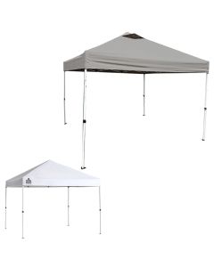 Replacement Canopy for Quik Shade Commercial 10' x 10' C100 Straight Leg Pop Up Canopy - RipLock 350 - Slate Gray