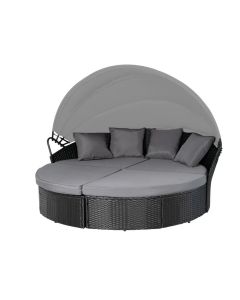 Replacement Canopy for Oakmont Outdoor Patio Daybed - RipLock 350 - Slate Gray