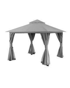 Replacement Canopy for Lausaint Home 10' x 10' Gazebo - RipLock 350 - Slate Gray