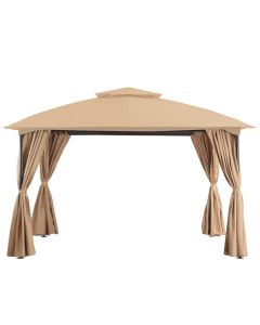 Replacement Canopy for Lausaint Home 10' x 10' Arc Roof Gazebo - RipLock 350