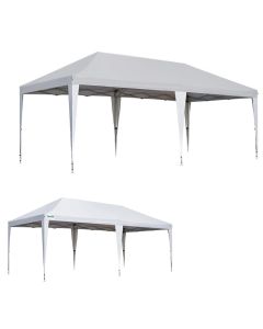 Replacement Canopy for Quictent 10' x 20' Pop Up Canopy Tent - RipLock 350 - Slate Gray