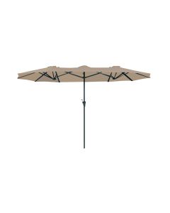 Replacement Canopy for SuperJare 13' Double Sided Patio Umbrella - RipLock 350