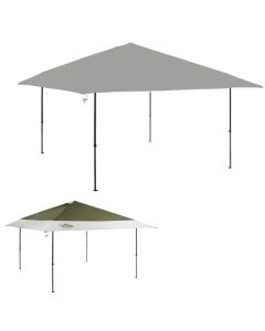 Replacement Canopy for Yoli Solana 235 EasyLift 15' x 15' Canopy - RipLock 350 - Slate Gray
