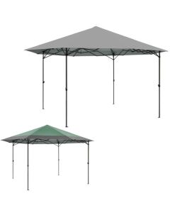 Replacement Canopy for Yoli Octa EasyLift 170 15.5' x 11' Canopy - RipLock 350 - Slate Gray