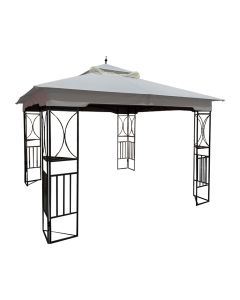 Replacement Canopy for MasterCanopy 11' x 11' Gazebo - RipLock 350 - Slate Gray