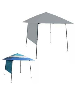 Replacement Canopy and Sunwall for StyleWell 8' x 8' Slant Leg Pop Up - RipLock 350 - Slate Gray