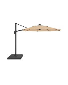 Replacement Canopy for Hampton Bay 11' Solar LED Patio Umbrella - RipLock 350